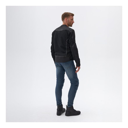 Kurtka tekstylna REBELHORN WAVE BLACK czarny