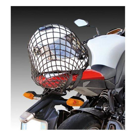 Siatka do mocowania bagażu LAMPA TOP-NET 42x42CM BLACK