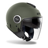 Kask otwarty AIROH HELYOS COLOR MILITARY GREEN MATT zielony
