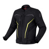 Kurtka tekstylna OZONE DELTA IV BLACK/FLO YELLOW czarny żółty fluo