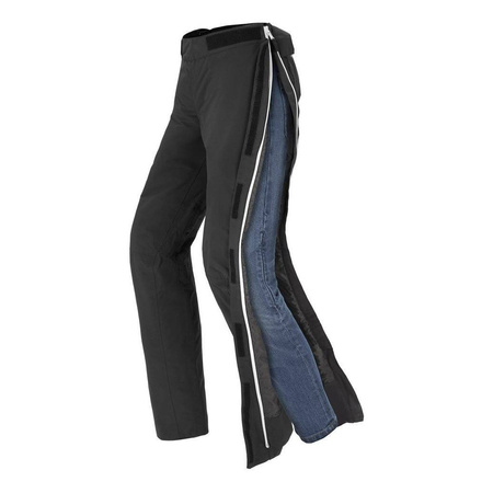 Spodnie przeciwdeszczowe damskie SPIDI SUPERSTORM LADY BLACK czarny