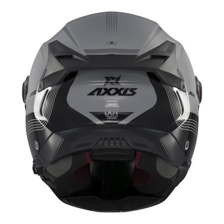 Kask szczękowy AXXIS GHOSTFIGHTER SV BITONE C2 GLOSS granatowy czarny