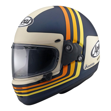 Kask integralny ARAI CONCEPT-XE DREAM BLUE niebieski beżowy żółty pomarańczowy