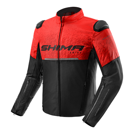 Kurtka tekstylna SHIMA DRIFT MEN RED czarny szary czerwony