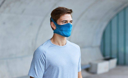 Maseczka BUFF FILTER MASK KEREN BLUE