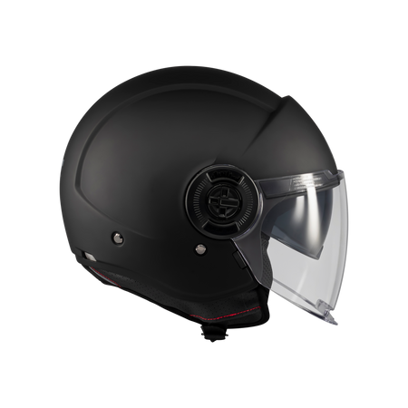 Kask otwarty MT VIALE SV S PURE BLACK MATT czarny mat