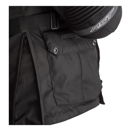 Kurtka tekstylna RST PRO SERIES ADVENTURE X CE BLACK czarny