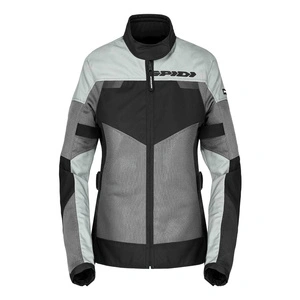 Kurtka tekstylna damska SPIDI TOUR NET LADY BLACK/ICE czarny szary
