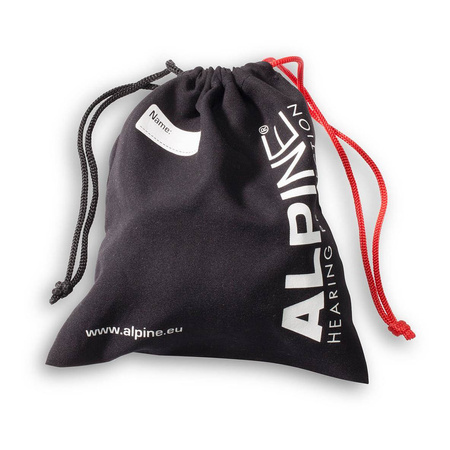 Pokrowiec na stopery ALPINE PROTECT&GO czarny czerwony biały