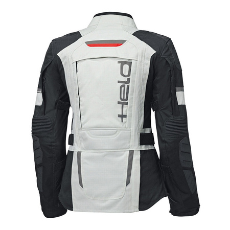 Kurtka tekstylna HELD CARESE 3 GREY/BLACK szary czarny