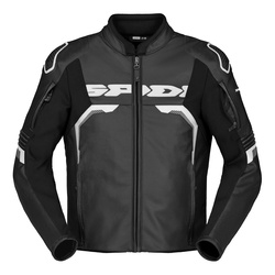 Kurtka skórzana SPIDI EVORIDER 3 BLACK/WHITE czarny biały