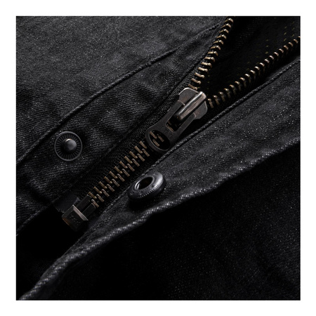 Koszula motocyklowa BROGER ALASKA JEANS WASHED BLACK czarny