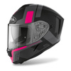 Kask integralny AIROH SPARK SHOGUN PINK MATT czarny różowy szary
