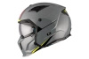 Kask otwarty z wpinaną szczęką MT STREETFIGHTER SV S SOLID GLOSS GREY