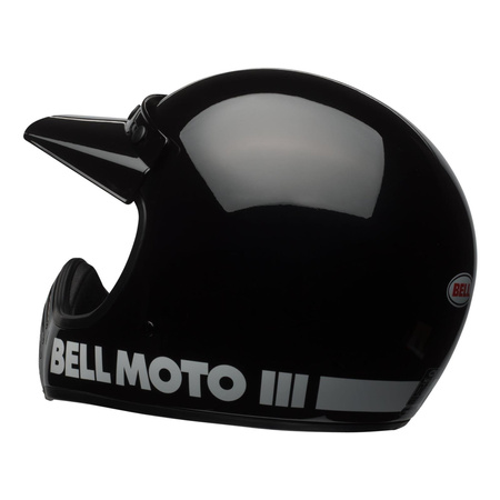 Kask integralny BELL MOTO-3 CLASSIC BLACK czarny