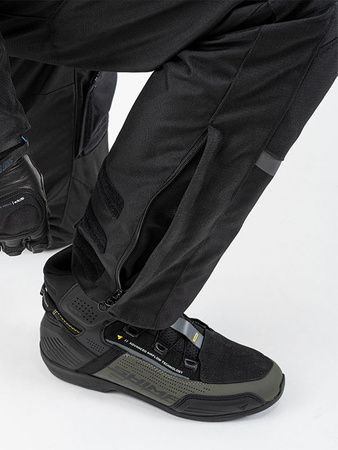 Spodnie tekstylne SHIMA RUNNER BLACK czarny