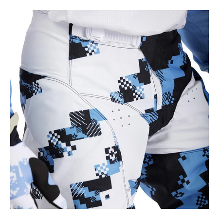 Spodnie cross FOX 180 DIGI IMAGE WHITE biały