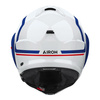 Kask szczękowy AIROH MATHISSE II GENIUS BLUE RED GLOSS niebieski biały czerwony