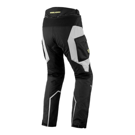 Spodnie tekstylne REBELHORN HARDY II BLACK/GREY czarny szary