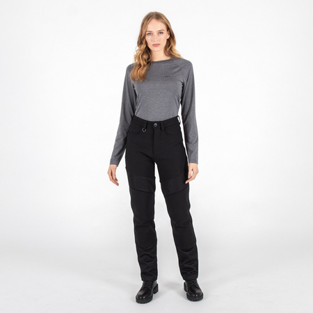 Spodnie tekstylne damskie KNOX URBANE PRO LADY BLACK czarny