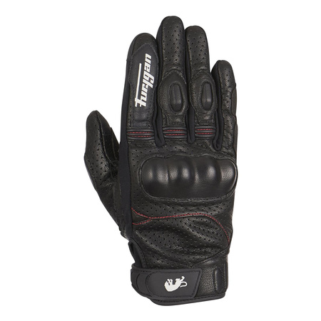 Rękawice miejskie damskie FURYGAN TD21 LADY VENTED BLACK czarny biały