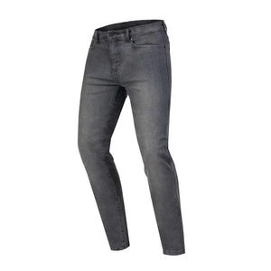 Jeansy motocyklowe OZONE STRIKER REGULAR WASHED GREY szary