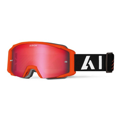 Gogle motocyklowe AIROH BLAST XR1 ORANGE MATT pomarańczowy