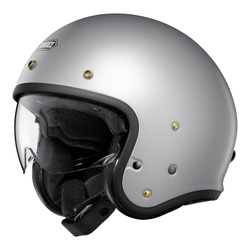 Kask otwarty SHOEI J.O 2 MATT LIGHT SILVER srebrny