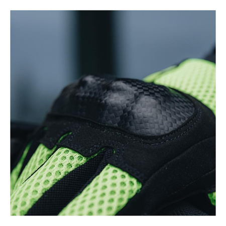 Rękawice miejskie REBELHORN GAP III BLACK/FLUO YELLOW czarny żółty fluo