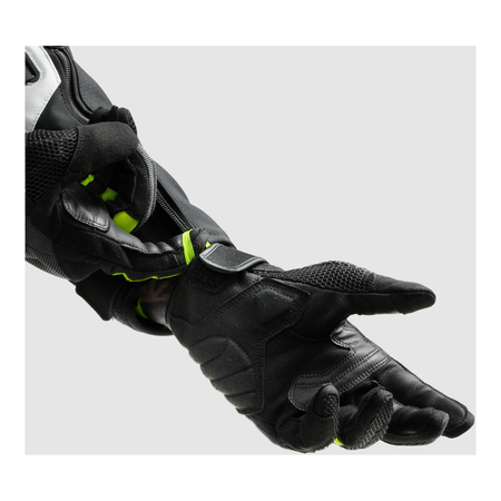 Rękawice miejskie damskie REBELHORN CORE LADY BLACK/GREY/FLUO YELLOW czarny szary żółty fluo