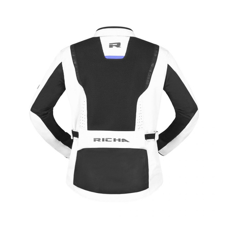 Kurtka tekstylna RICHA MONACO MESH WP LIGHT GREY szary