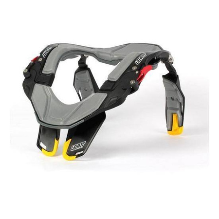 Ochraniacz karku LEATT STX ROAD NECK BRACE YELLOW/GREY/BLACK szary czarny