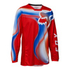 Bluza cross dziecięca FOX JUNIOR 180 TOXSYK FLUO RED czerwony fluo niebieski biały