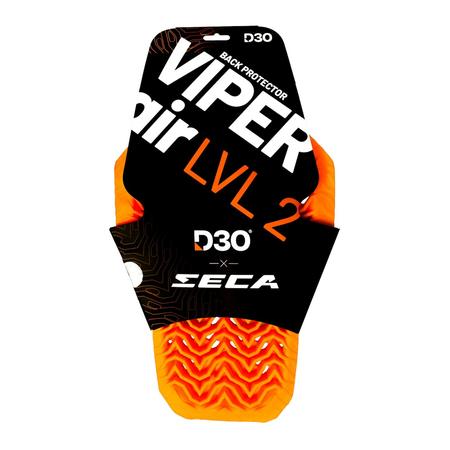 Protektor wymienny pleców SECA D3O VIPER AIR LEVEL 2 pomarańczowy