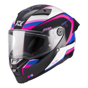 Kask integralny AXXIS FENIX TURBULENCE B8 GLOSS niebieski różowy czarny biały