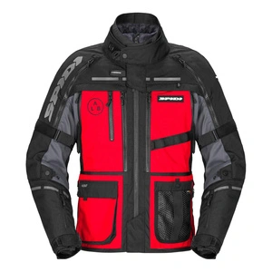 Kurtka tekstylna SPIDI HARD TRACK 3 RED czarny czerwony