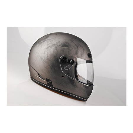 Kask integralny LAZER OROSHI CAFE RACER ALU BRUSHED srebrny szary