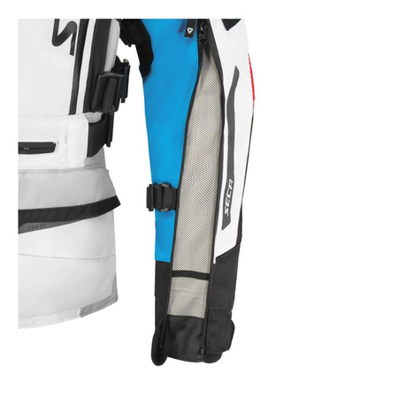 Kurtka tekstylna SECA ARRAKIS III GREY/BLUE/RED szary niebieski czerwony