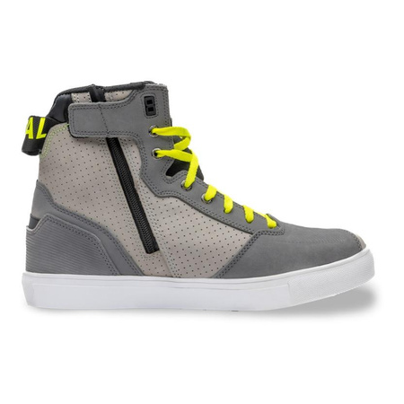 Trampki motocyklowe REBELHORN VANDAL MYSTERIOUS GREY/FLUO YELLOW szary żółty fluo