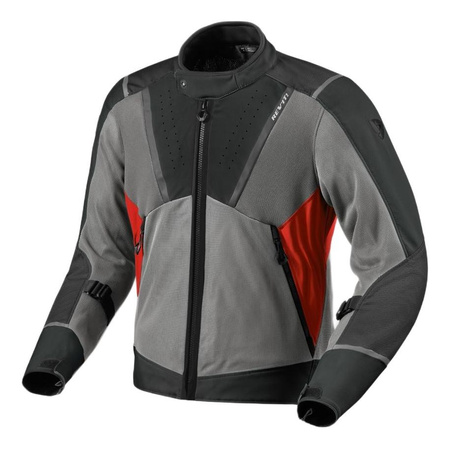 Kurtka tekstylna REVIT AIRWAVE 4 ANTHRACITE/RED czarny szary