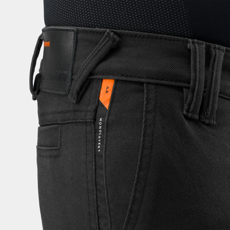Jeansy motocyklowe SHIMA RECON BLACK czarny