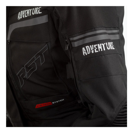 Kurtka tekstylna RST LADY PRO SERIES ADVENTURE X CE BLACK czarny