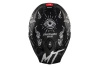 Kask otwarty z wpinaną szczęką MT STREETFIGHTER SV S HELLISH MATT BLACK/GREY czarny szary