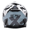 Kask cross IMX FMX-02 GRAPHIC BLACK/WHITE/GREY/METALLIC GREY czarny biały szary