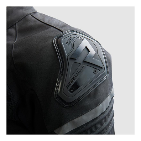 Kurtka tekstylna REBELHORN VANDAL MESH BLACK czarny