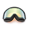 Gogle motocyklowe IMX SNOW BLACK MATT/BLACK SZYBA PODWÓJNA GOLD IRRIDIUM + BROWN czarny