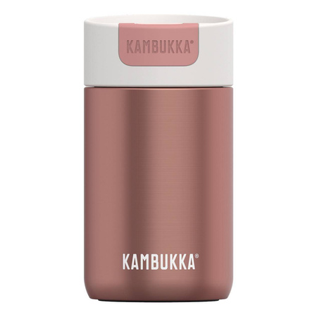 Kubek termiczny KAMBUKKA OLYMPUS Misty rose 300 ml różowy biały