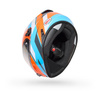 Kask integralny BELL LITHIUM ECE6 NOVA ORANGE BLUE pomarańczowy niebieski
