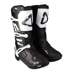 Buty cross LEATT 3.5 WHITE czarny biały
