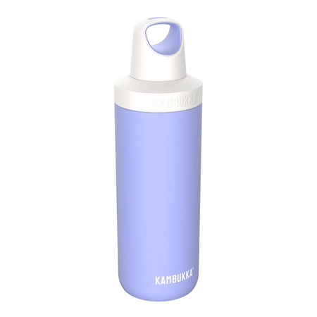 Butelka termiczna KAMBUKKA RENO INSULATED Monstera Leaves 500ml różowy biały